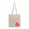 Promotional Long Handle Calico Shopper